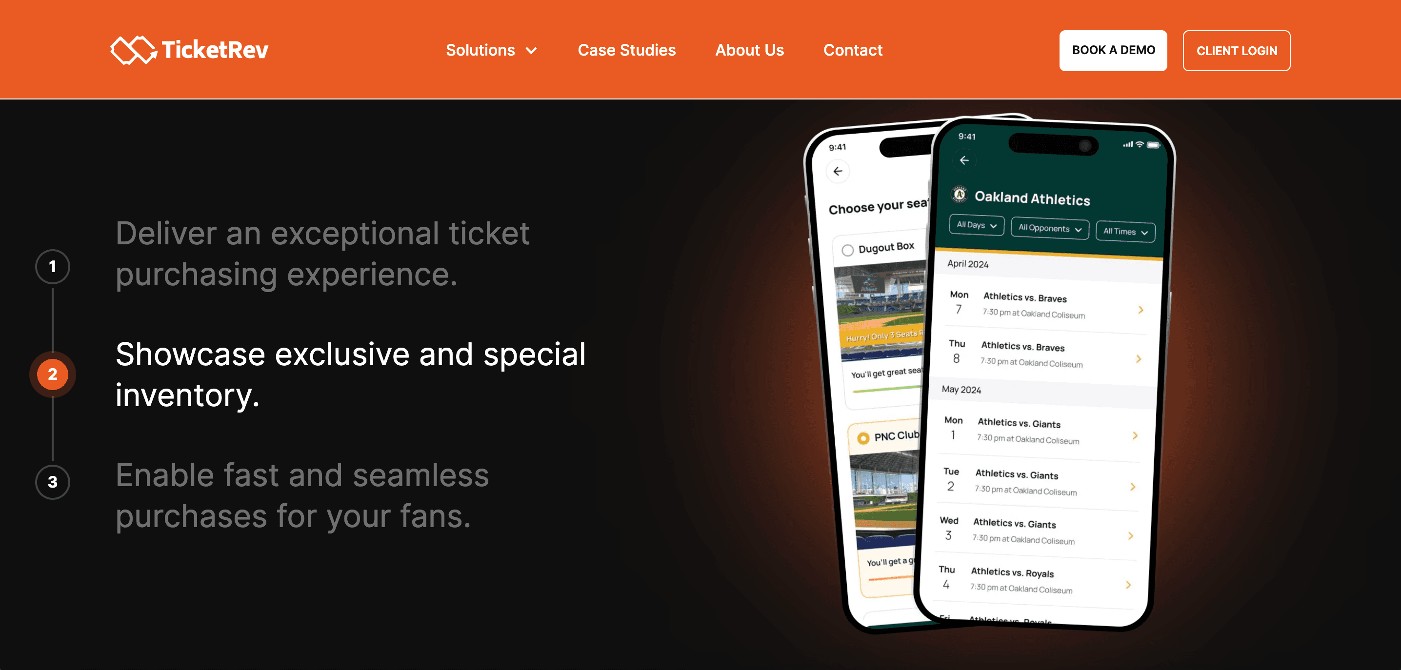 TicketRev, screen 4