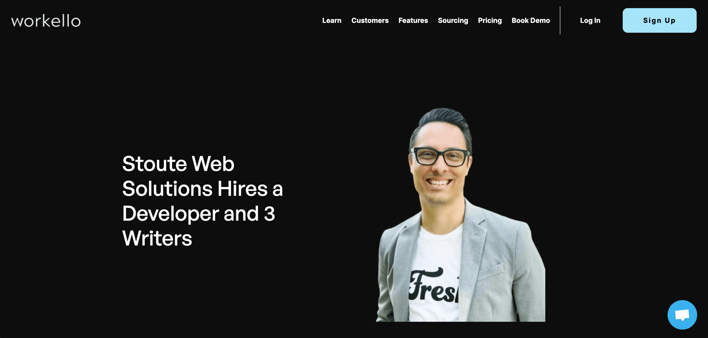 Workello, screen 3
