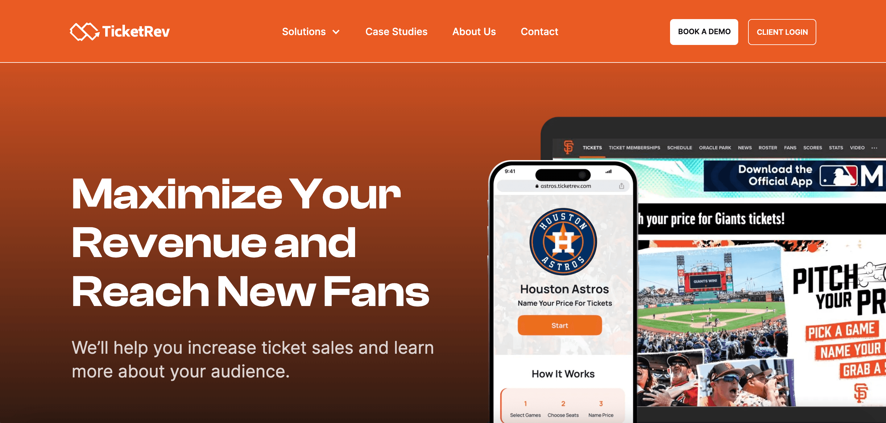 TicketRev app